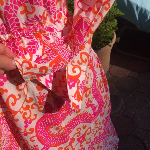 Gretchen Scott Tunic Dress /cover-upwith Pockets - Picture 6 of 7